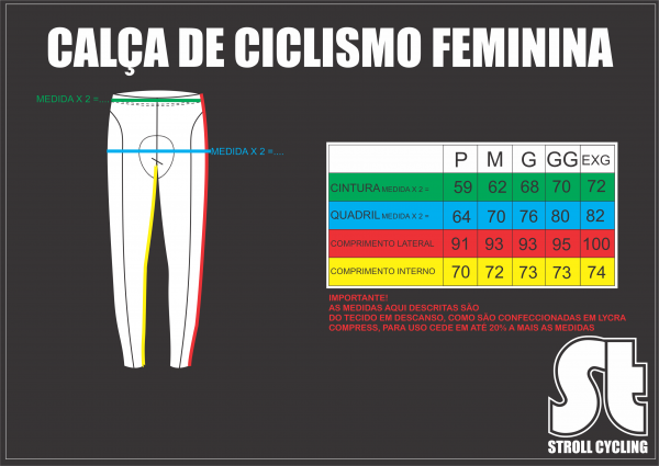 Calça de Ciclismo Feminina - Image 3
