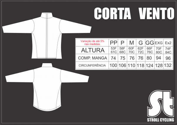Corta Vento Masculino Cinza - Image 4