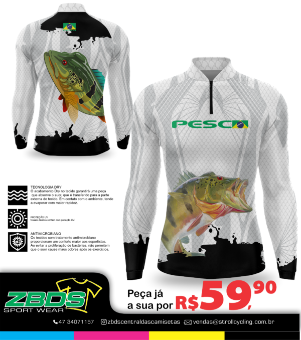 CAMISETA PESCA  #1101
