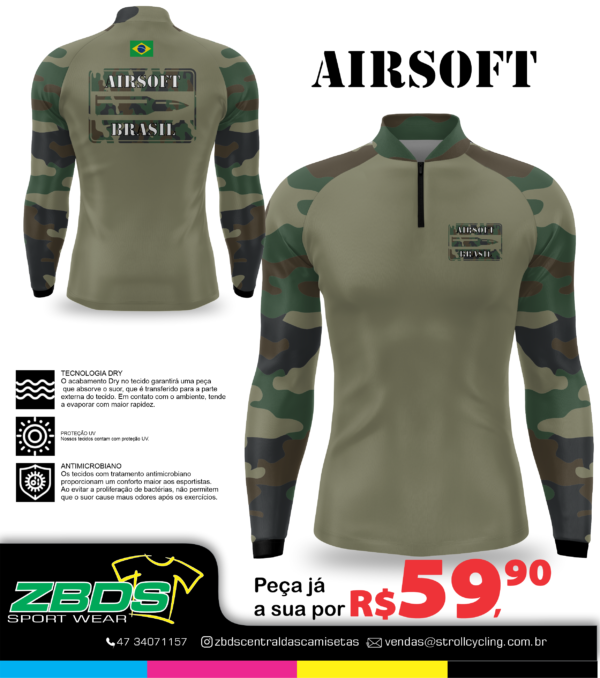CAMISETA AIRSOFT #1202