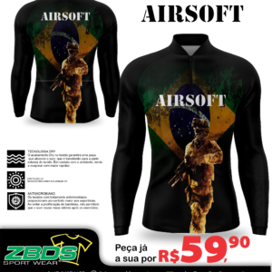 CAMISETA AIRSOFT #1205