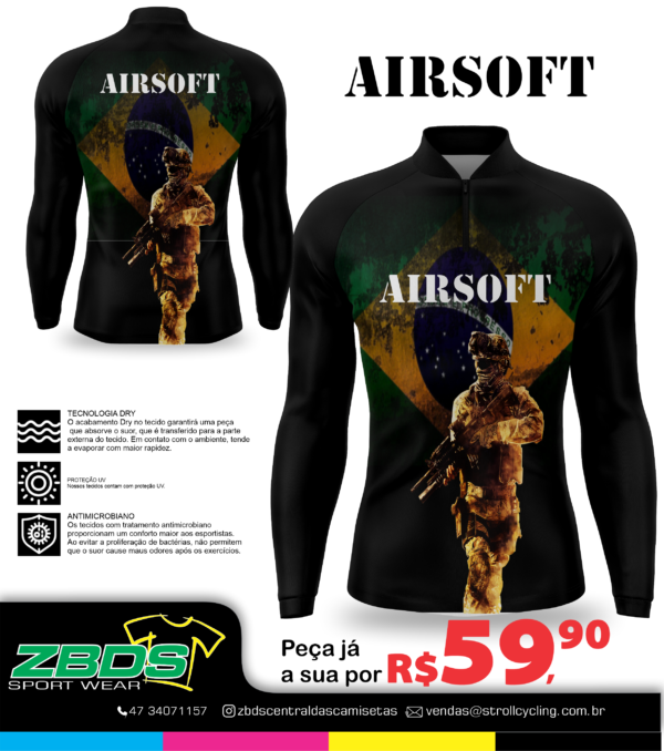 CAMISETA AIRSOFT #1205