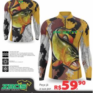 CAMISETA PESCA  #1108