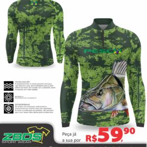 CAMISETA PESCA  #1109
